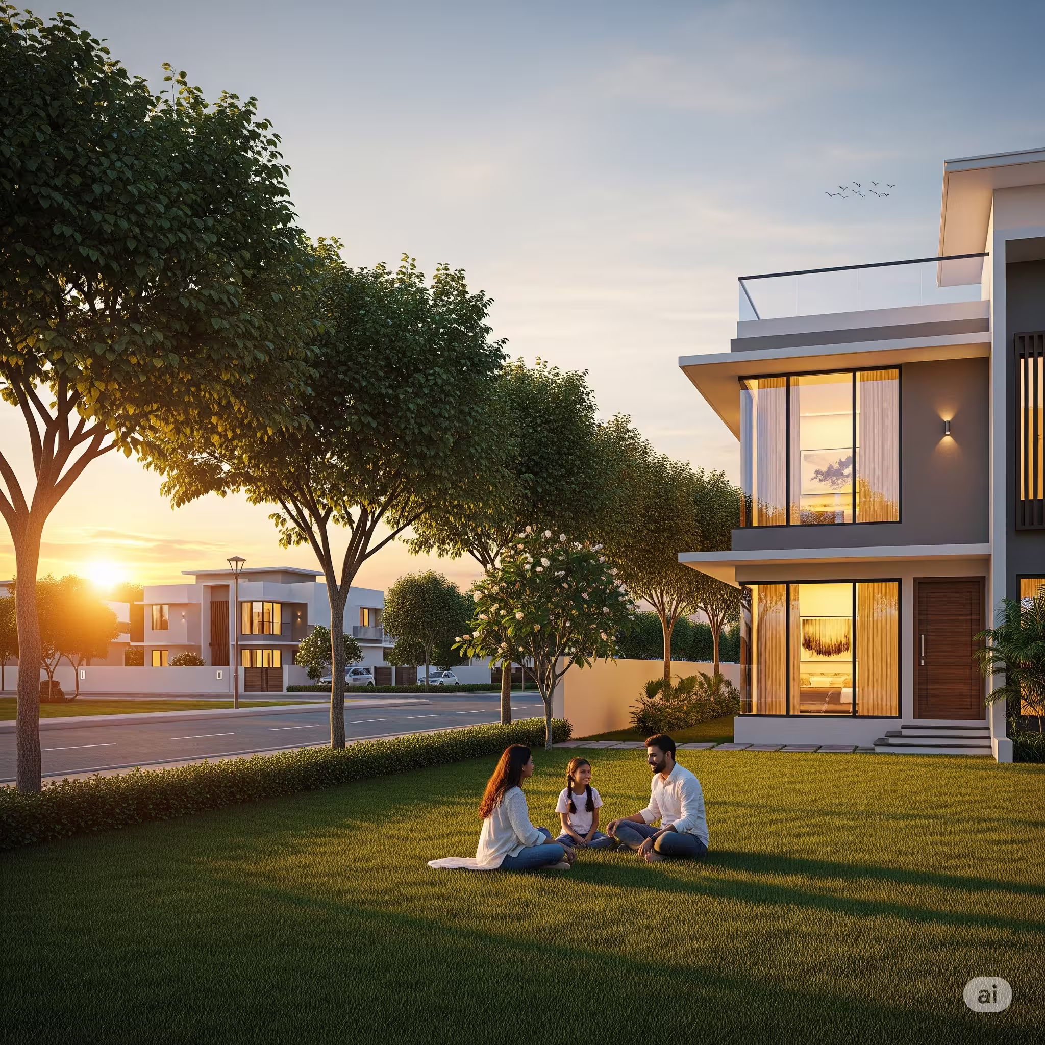Modern villas in Golden Orchids